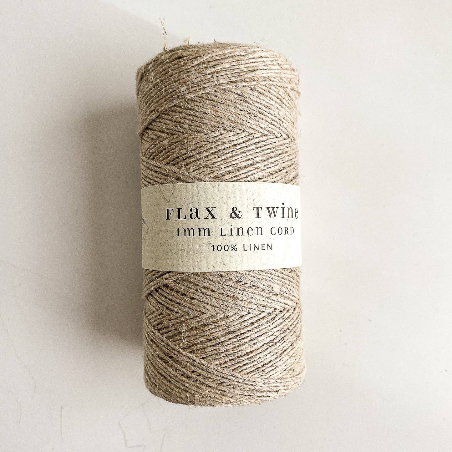 Flax & Twine Linen Cord: 2mm