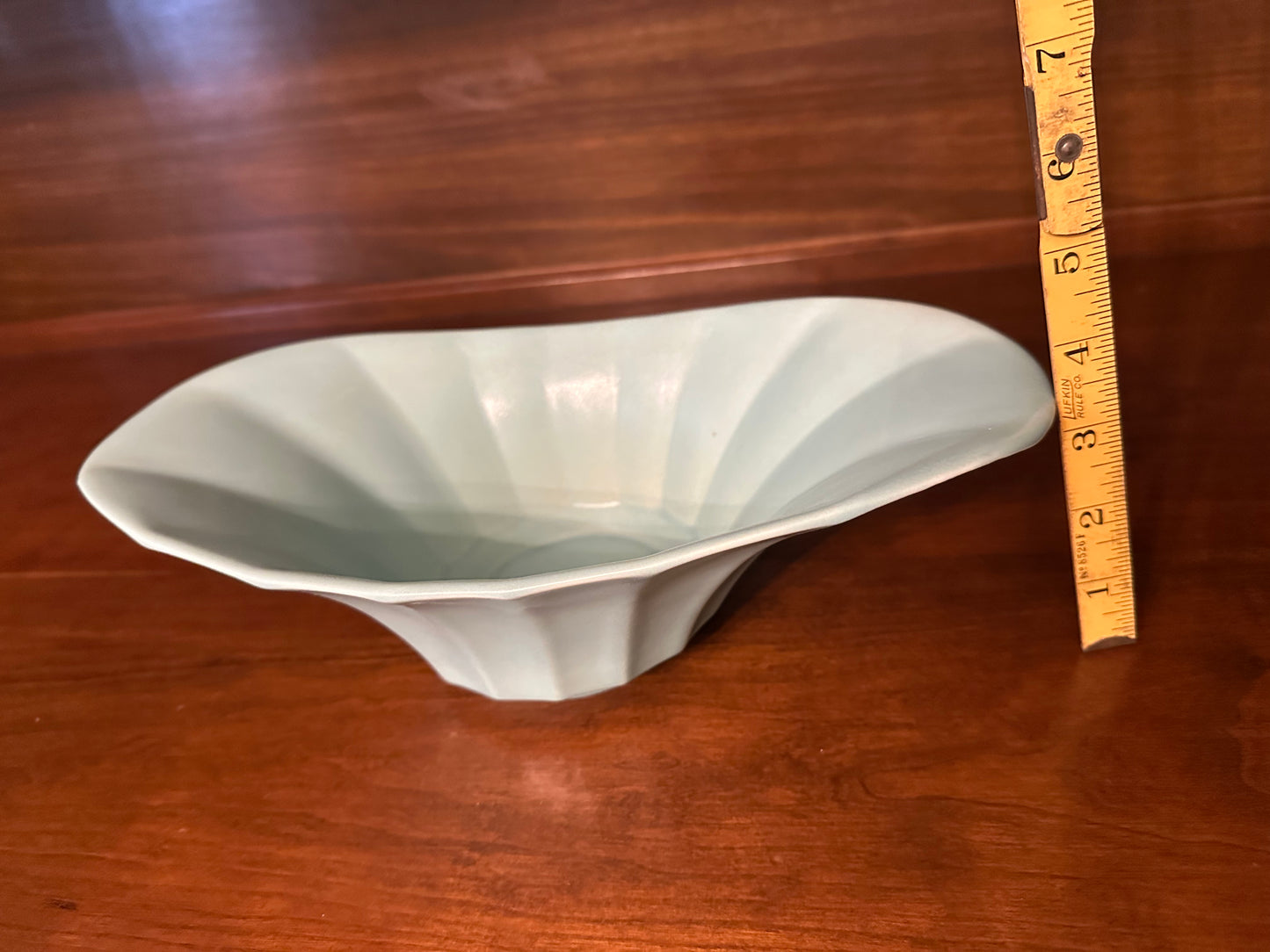 1940’s Hyalyn Console Bowl Seafoam Green