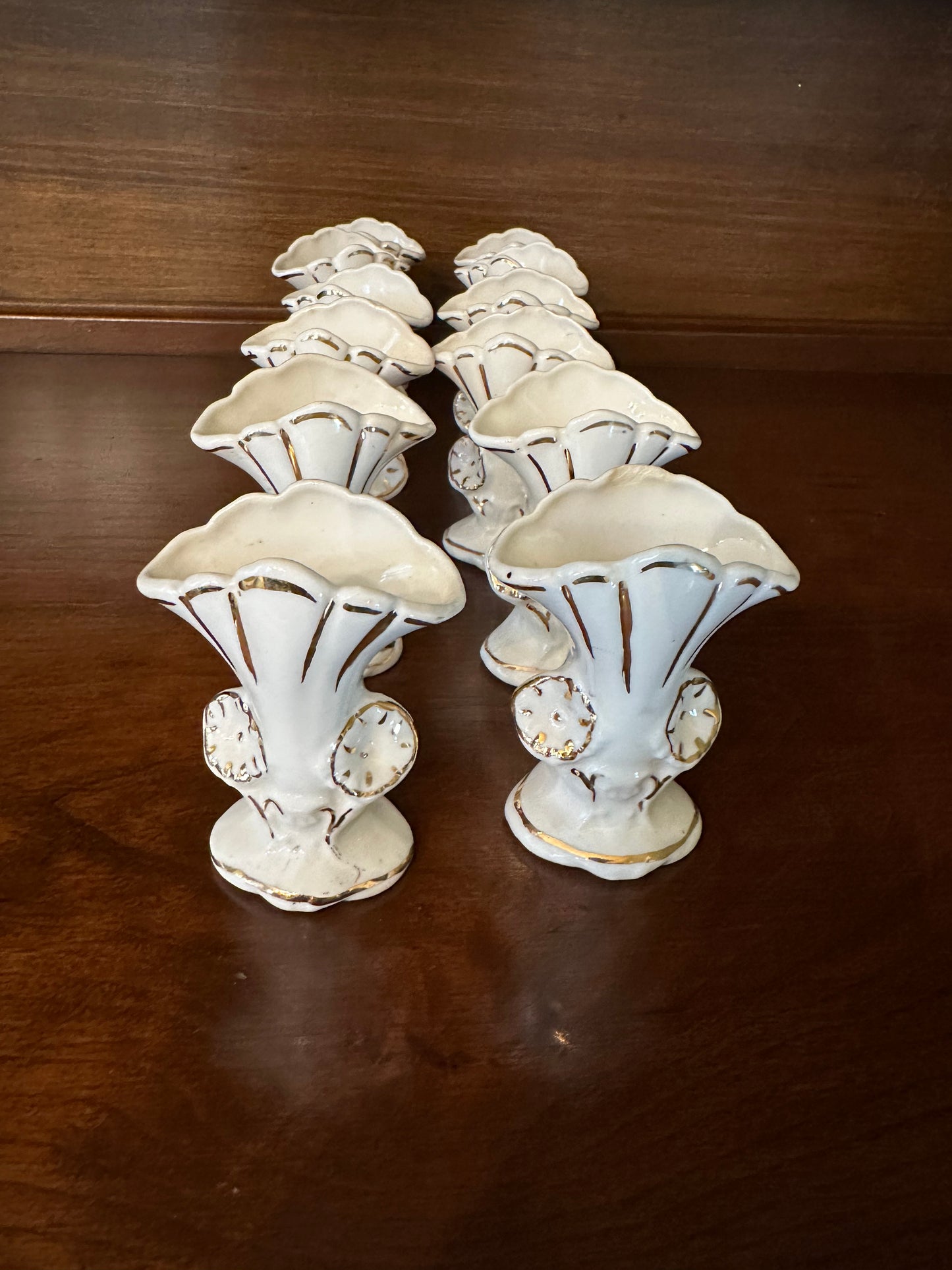 Antique Limoges Church Vases - Set of 12