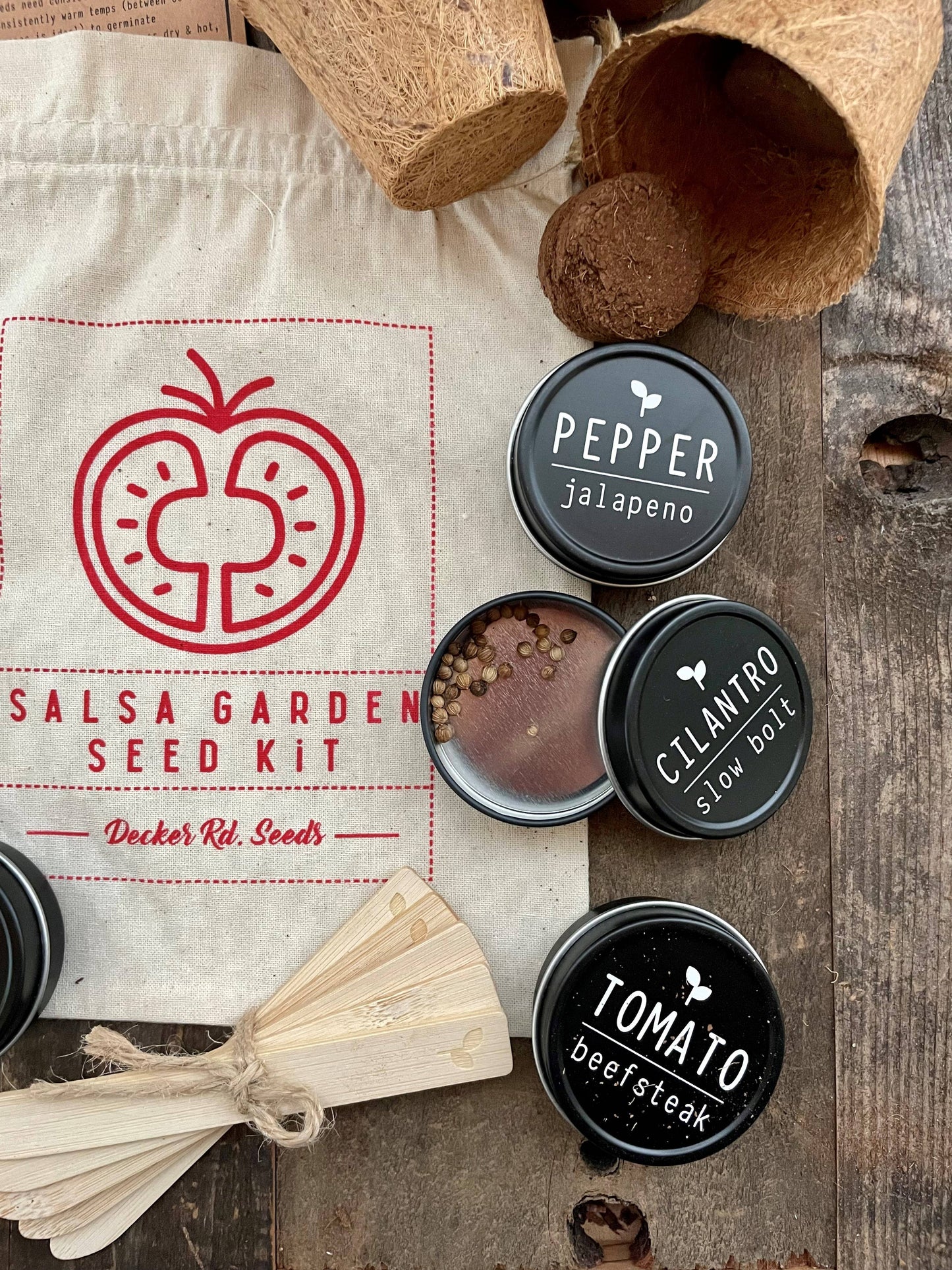 Decker Rd. Seeds - Salsa Garden Kit