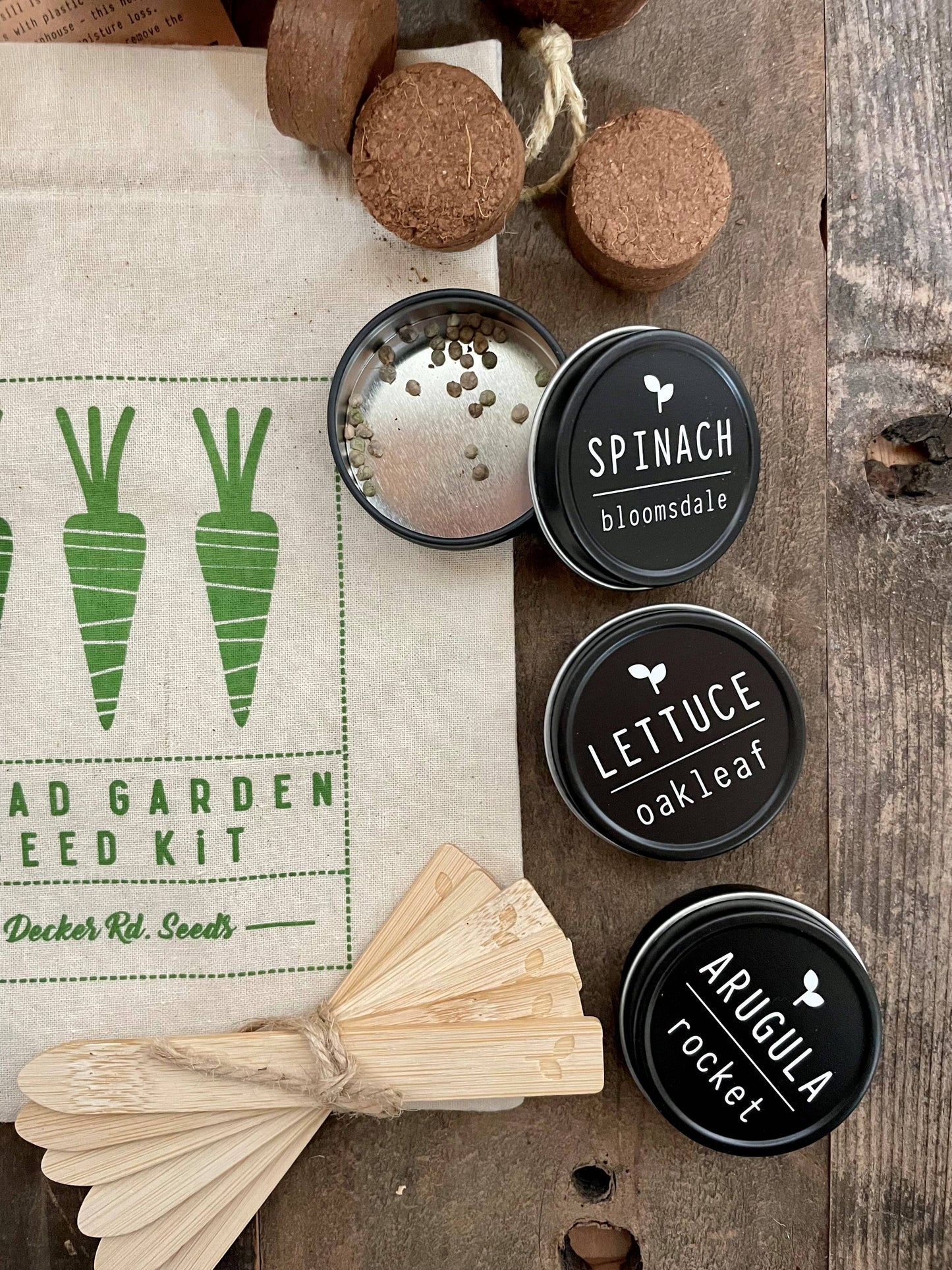 Decker Rd. Seeds - Salad Garden Kit