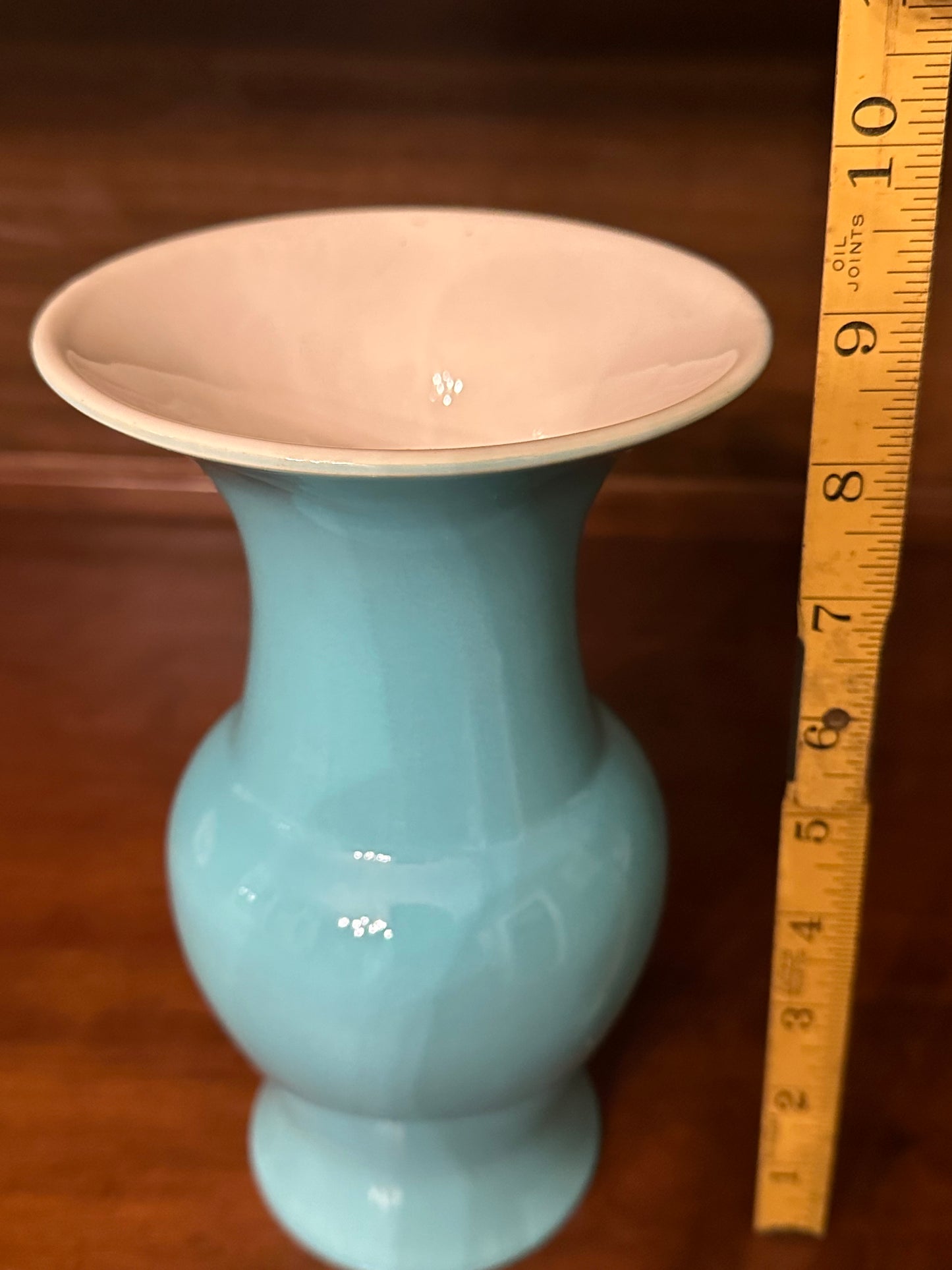 Very Rare Gladding McBean Franciscan Turquoise Vase