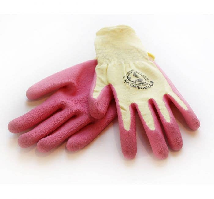 Womanswork - Women's Weeder Garden Gloves: Pink / Large