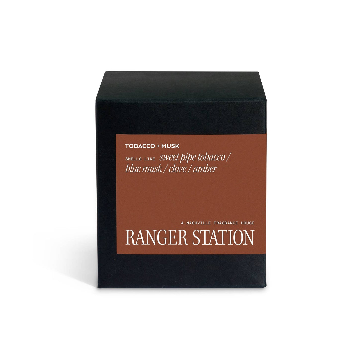 Ranger Station Wholesale - Tobac + Musk Candle: 11 oz Rocks Glass