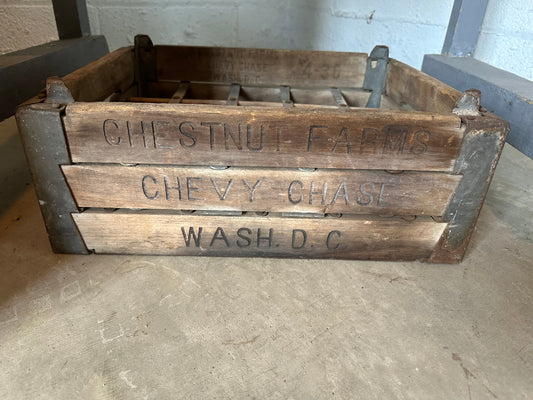 Vintage Milk Crate - Chestnut Farms