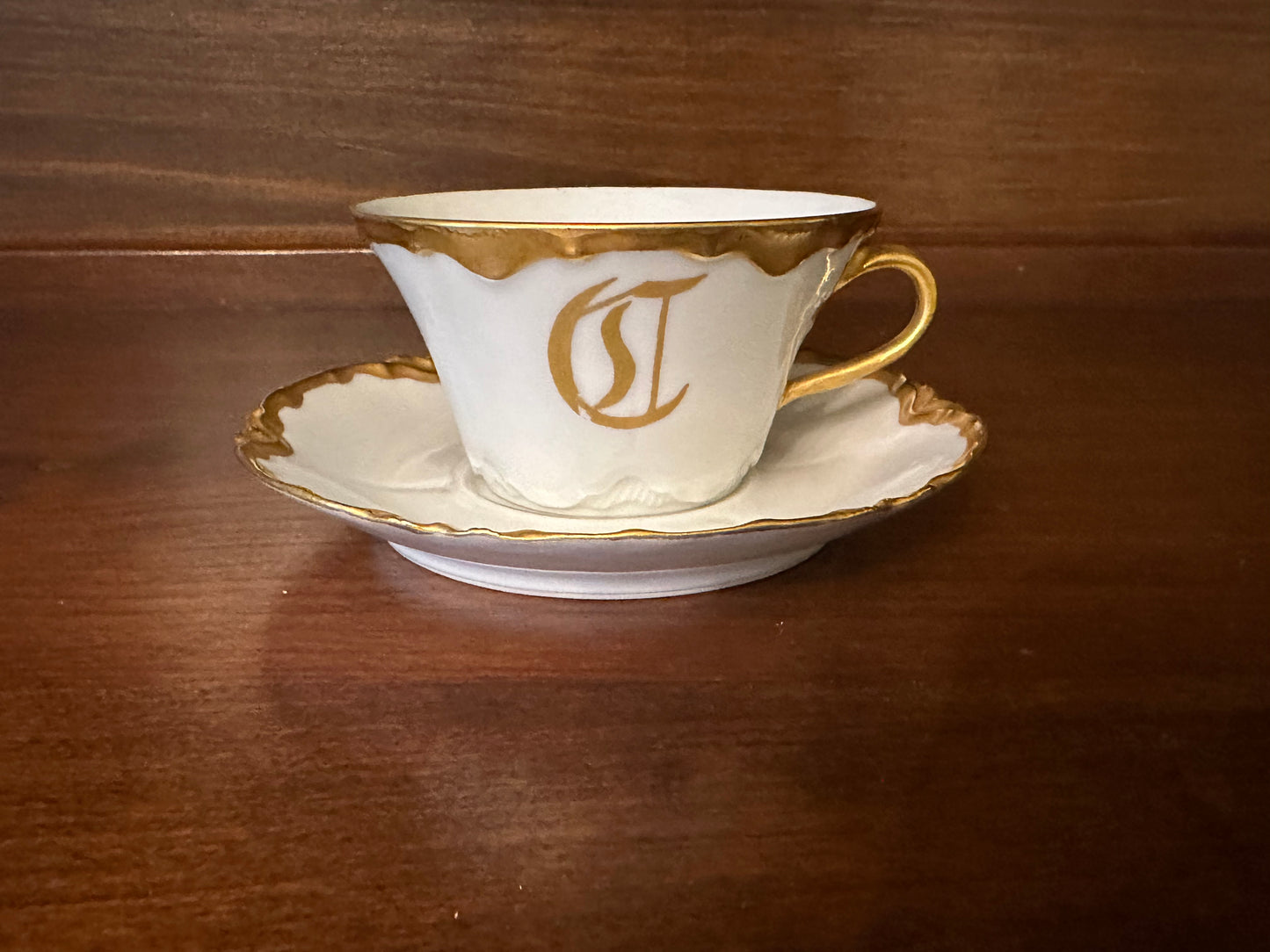 Eight-piece Vintage Haviland Tea Set