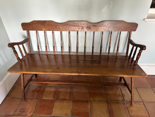 Vintage Wood Bench