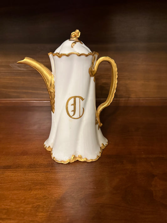 Vintage Rosenthal Bavarian Porcelain Coffee Pot