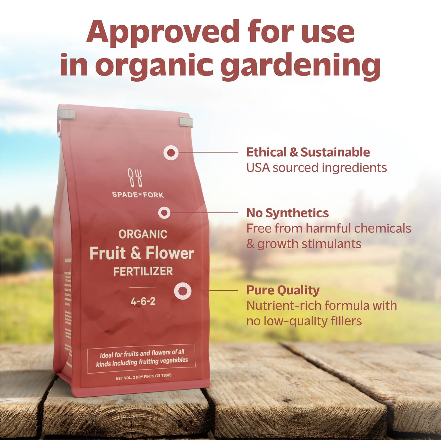 Organic Fruit & Flower Fertilizer