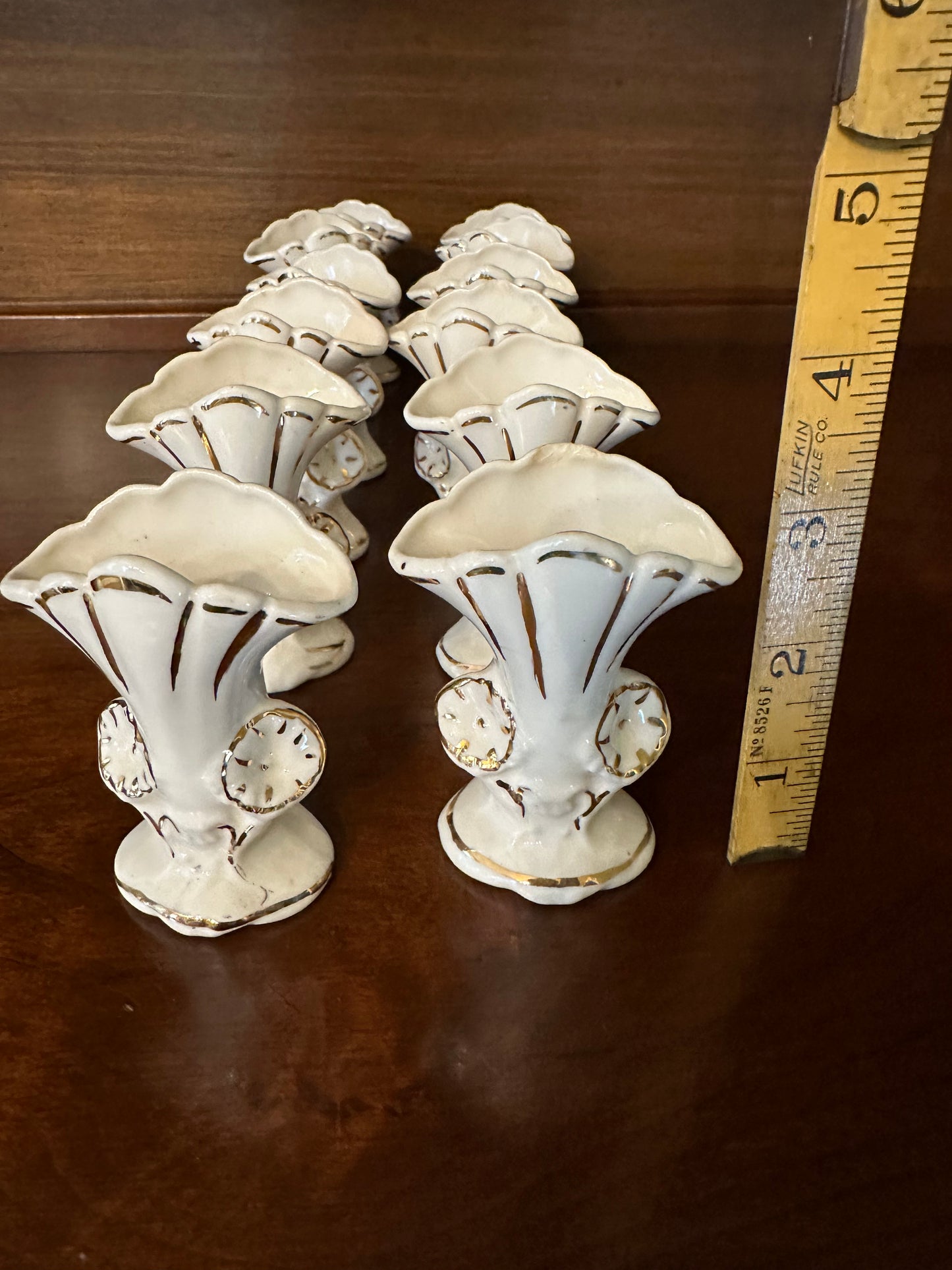 Antique Limoges Church Vases - Set of 12