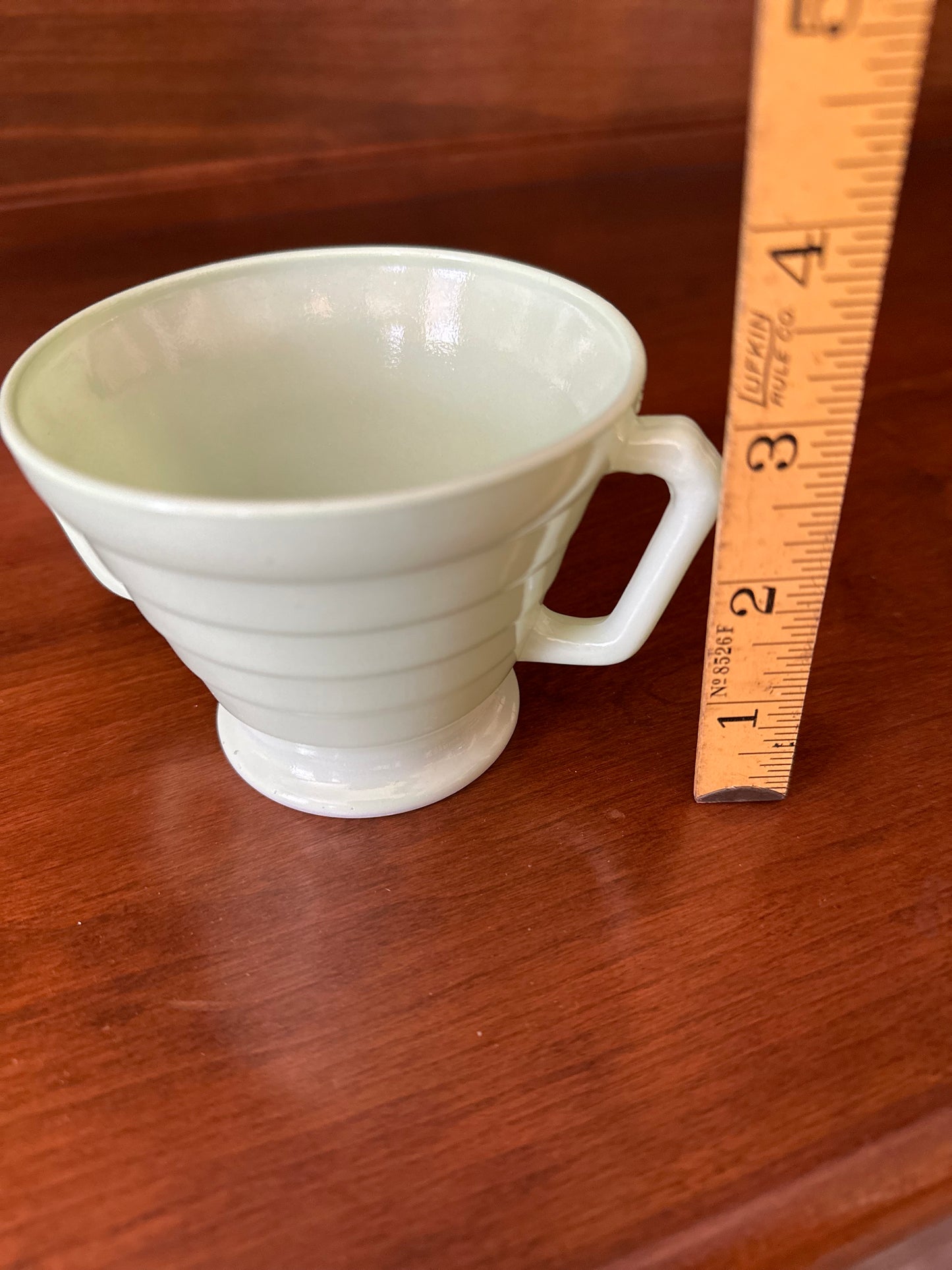 Hazel Atlas Moderntone Platonite 1940’s Sugar Bowl