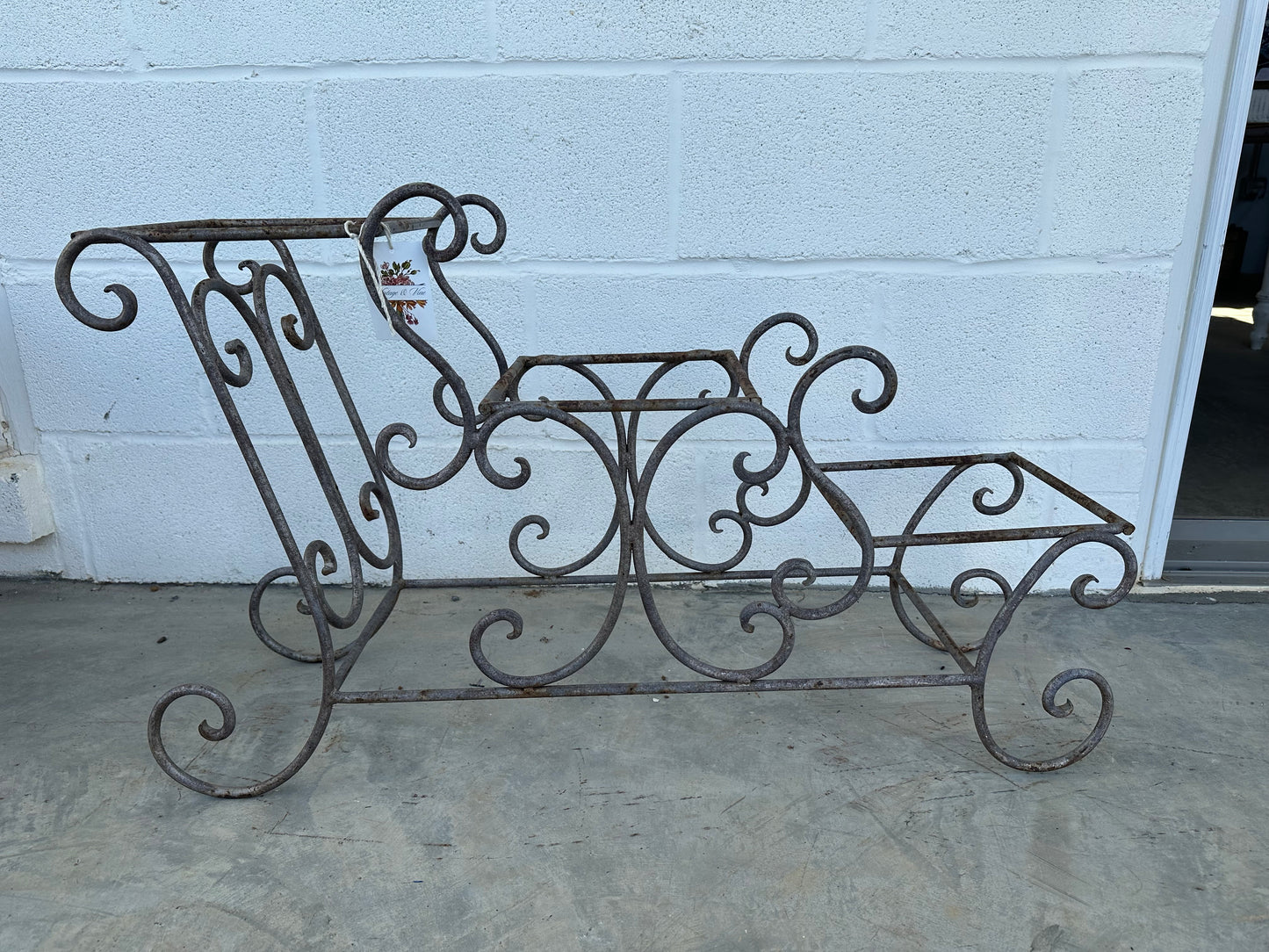 Wrought Iron Plant Stand