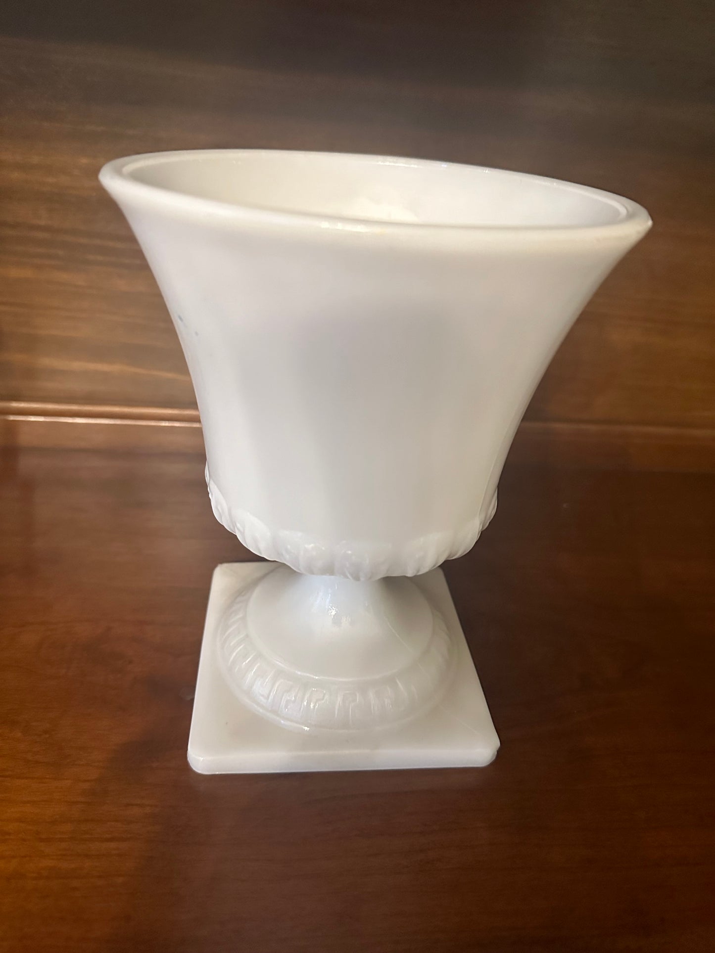 E.O. Brody Vintage White Milk Glass Compote