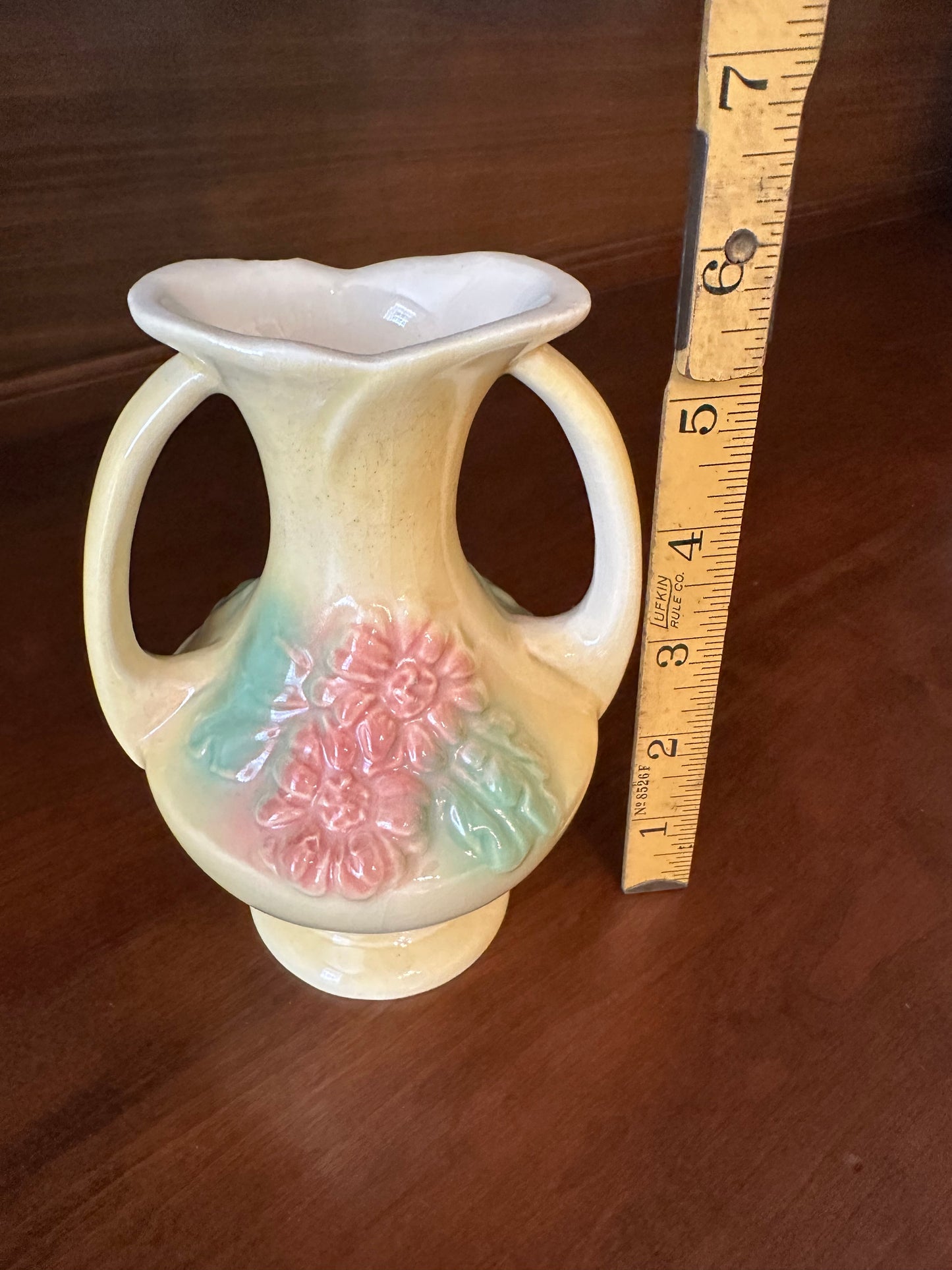 Vintage Hull Yellow Sunglow Vase