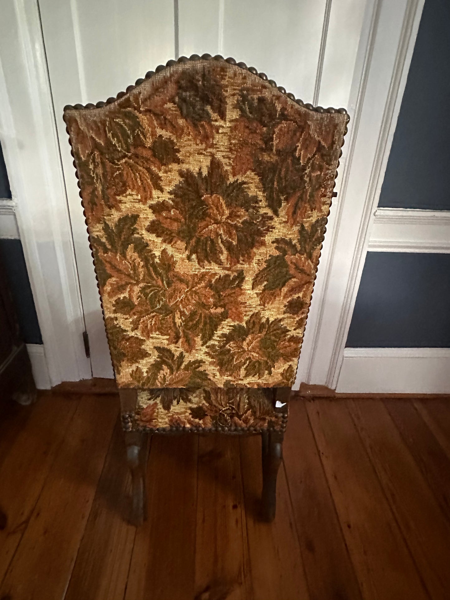 Set of Six French Louis XIII Style Dining Chairs