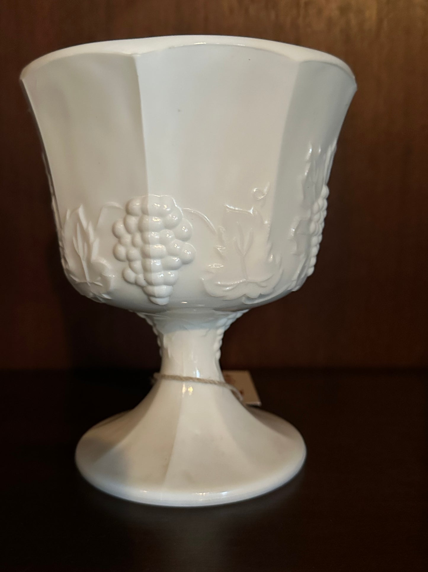 Vintage 1970’s Milk Glass Vase by Indiana Glass