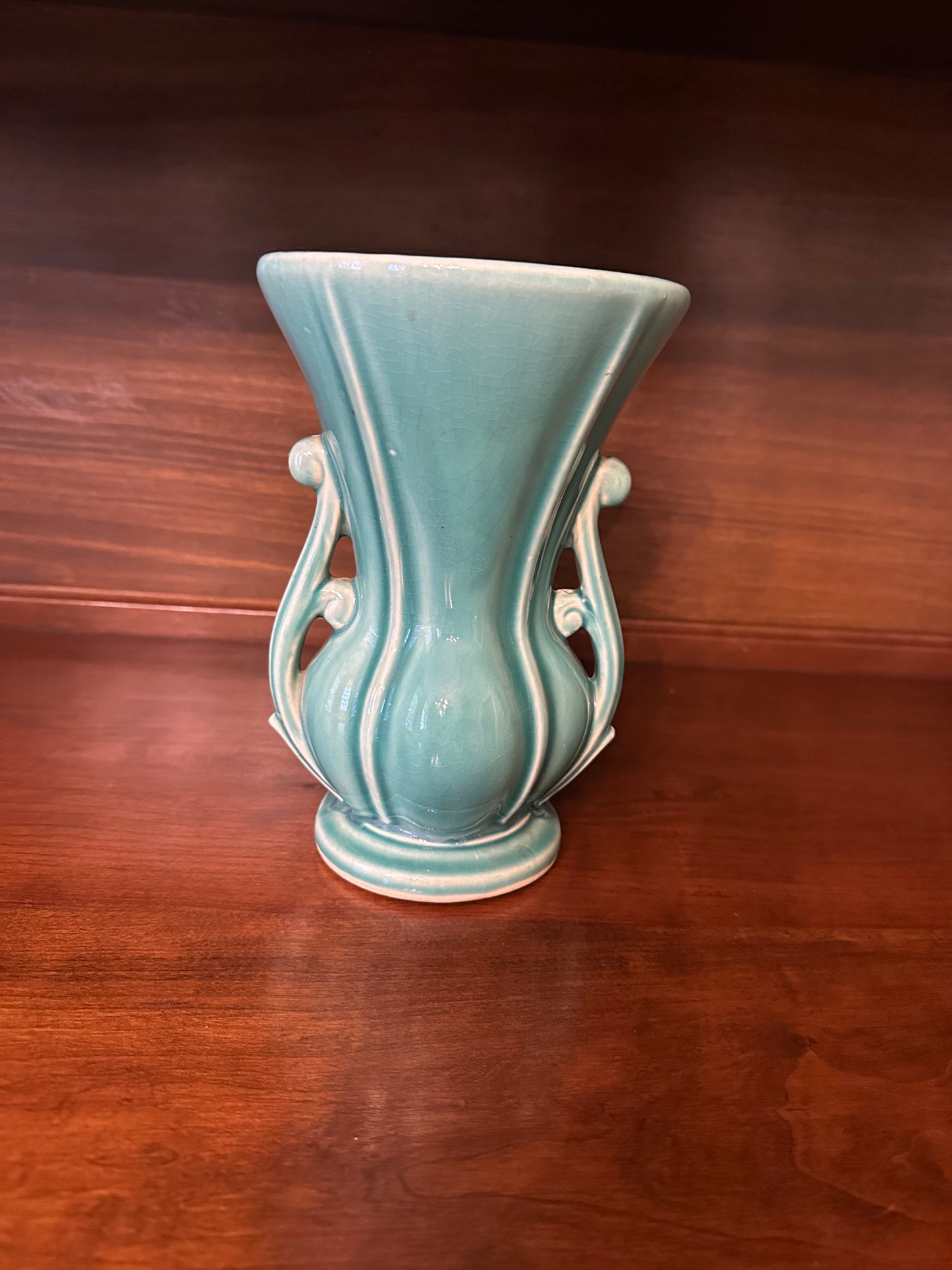 1940’s Teal McCoy Vase