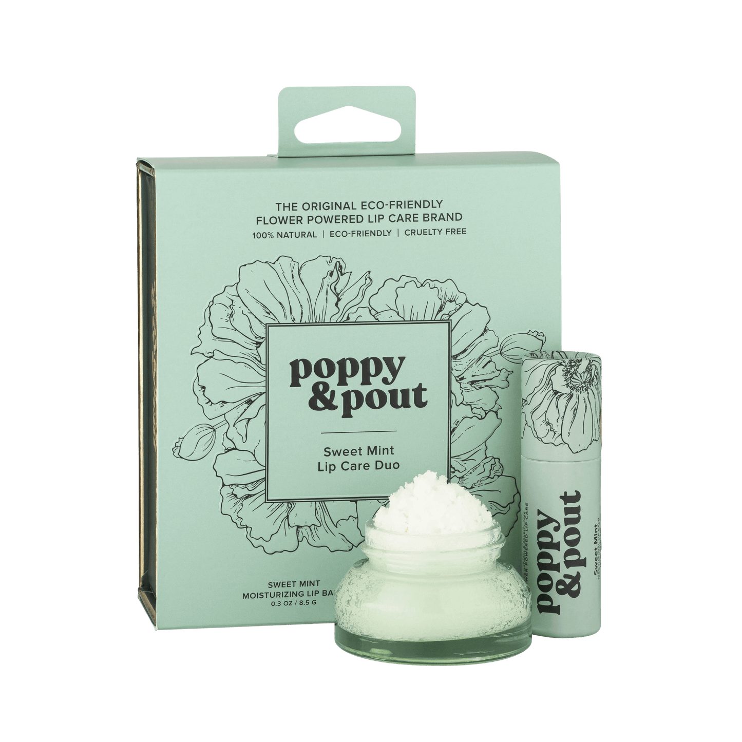 Poppy & Pout - Lip Care Duo, Sweet Mint