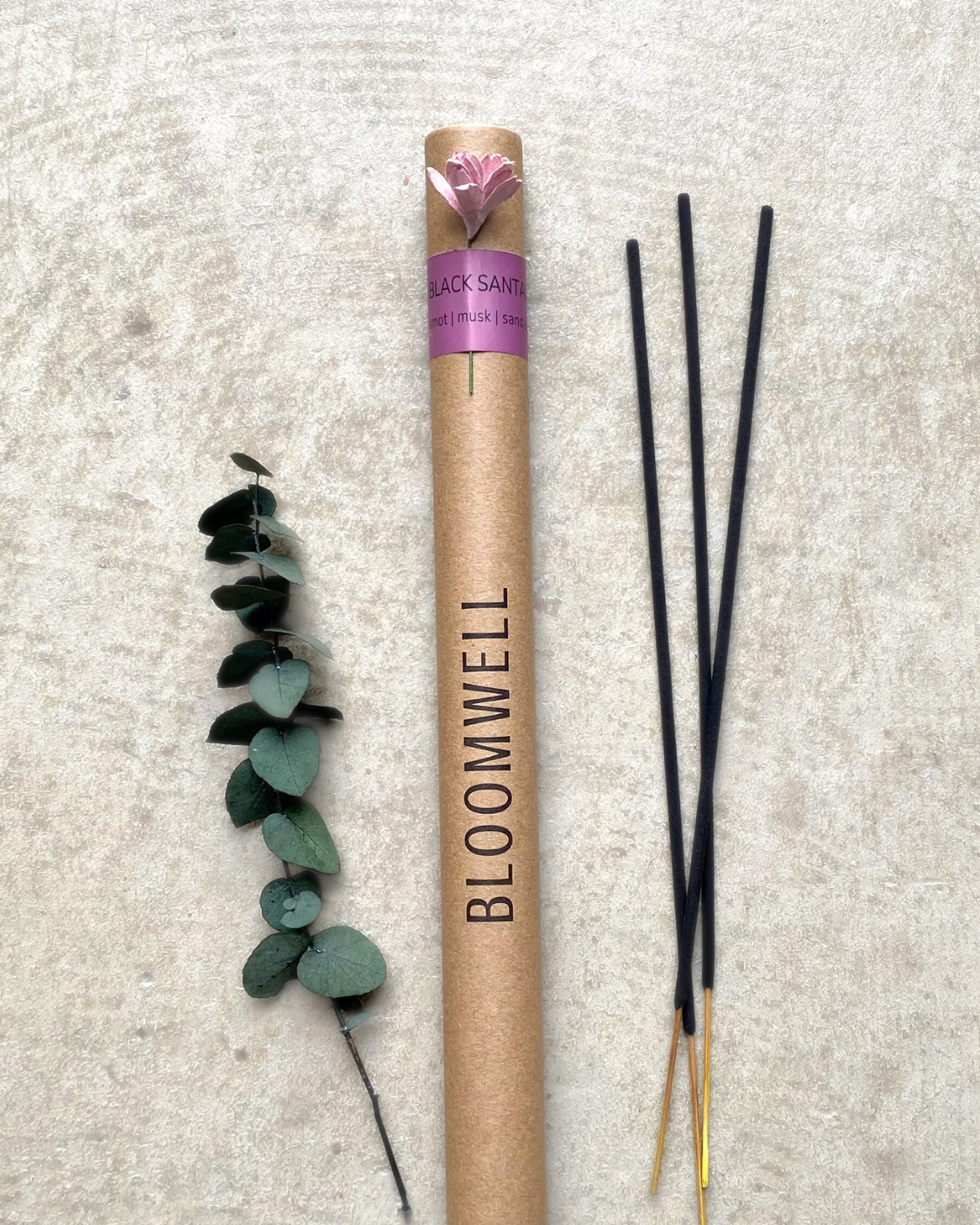 Bloomwell Incense - Black Santal