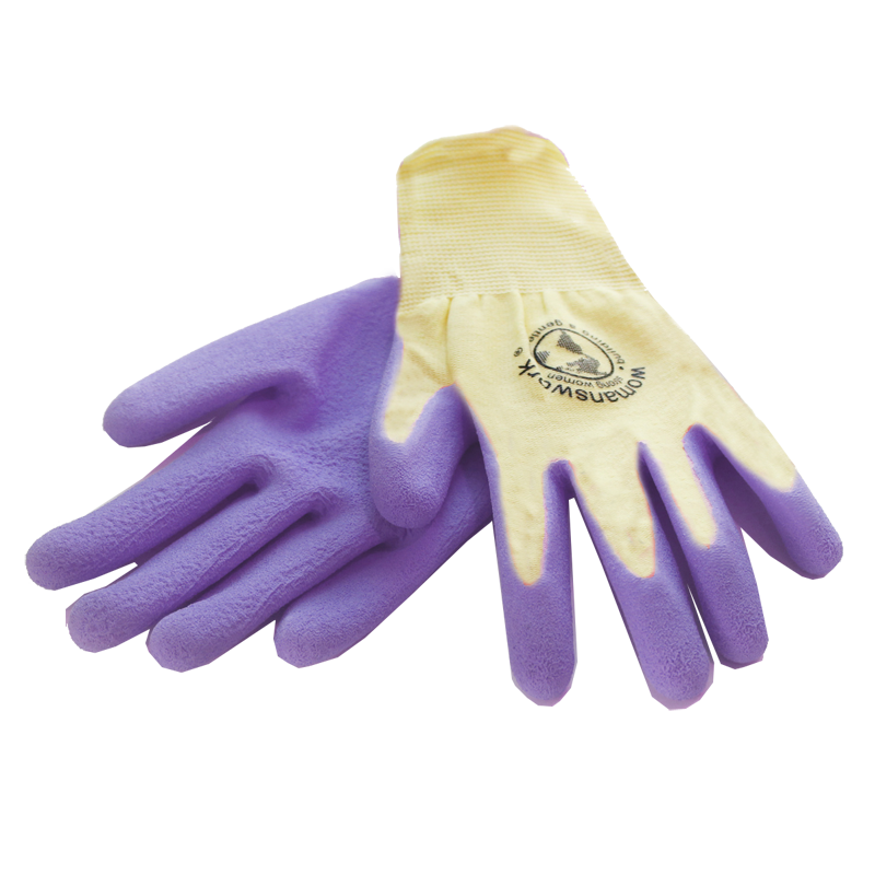 Womanswork - Women's Weeder Garden Gloves: Purple / Small