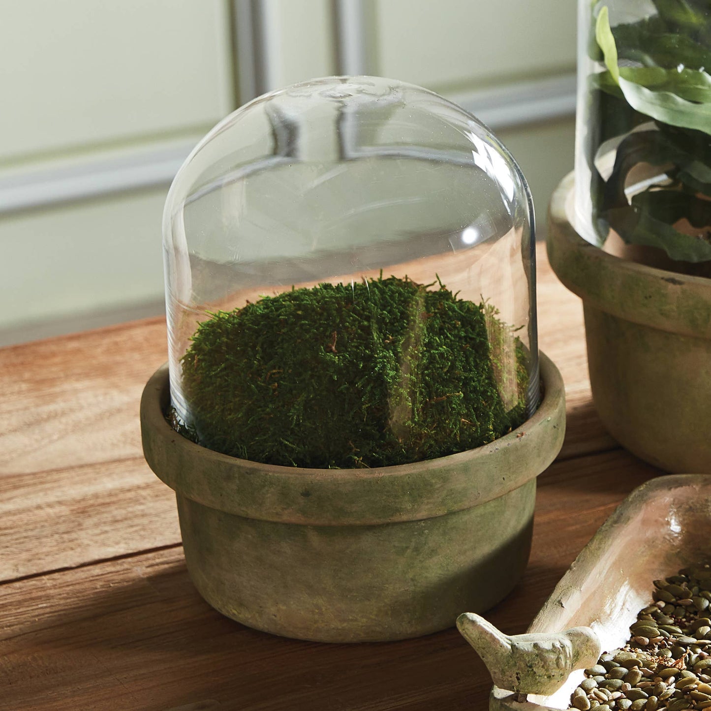 Weathered Garden Terrarium Small